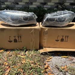 BMW F10 5 Series Headlights Without AFS