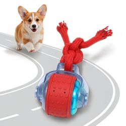 PAWSPIK® TUG & SPIN SMART INTERACTIVE DOG TOY, RED

Three play modes adjust to different