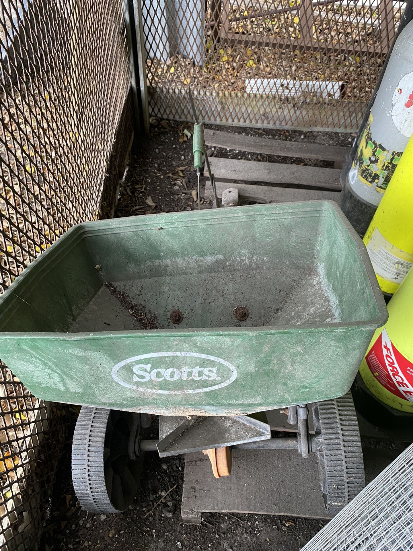 Riding Mower Attachment Spreader