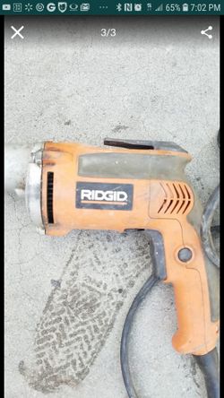 Rigid drywall screw gun