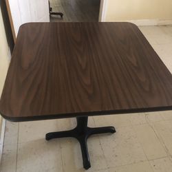 Restaurant tables and chairs