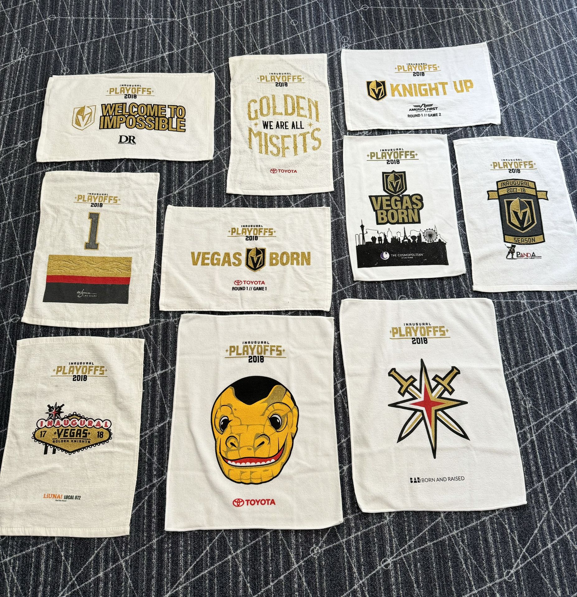 Vegas Golden Knights 2018 Playoff Rally Towels