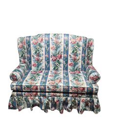 Vintage Floral loveseat excellent condition 