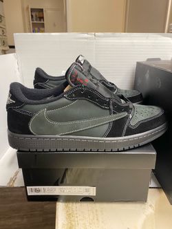 Nike Jordan 1 Travis Scott Black Phantom Size 12