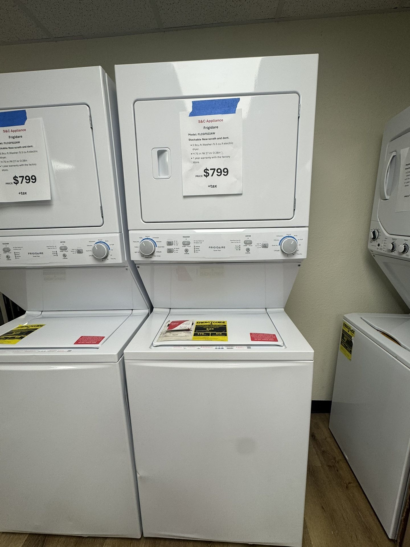 Frigidaire Stackable Washer /dryer