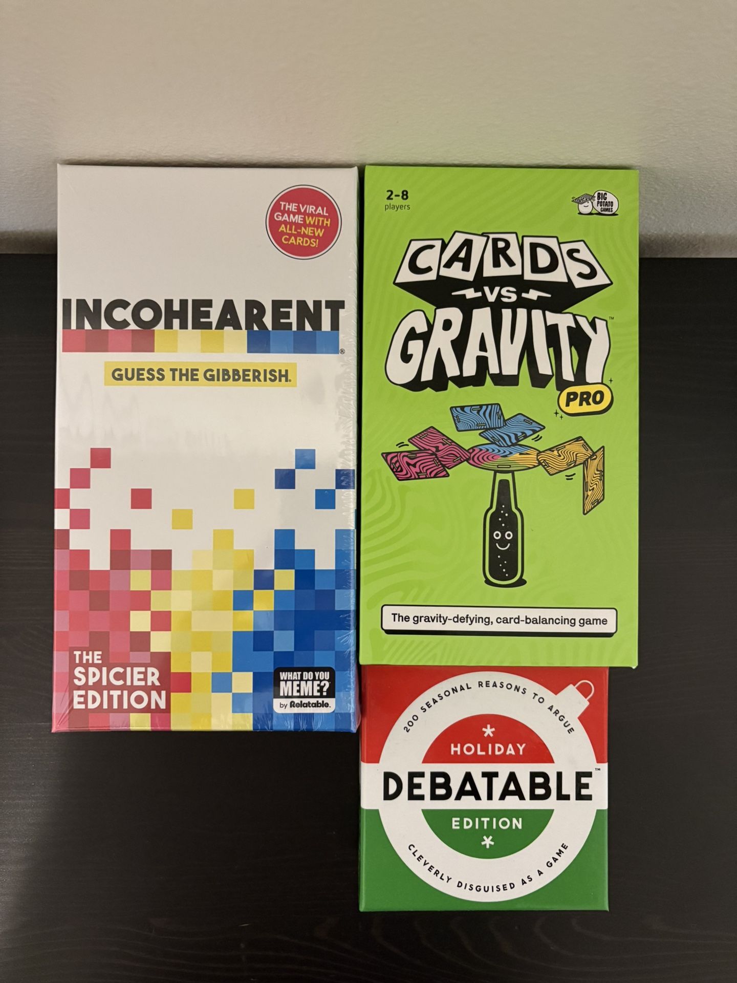 (3) Games Brand NEW!!!