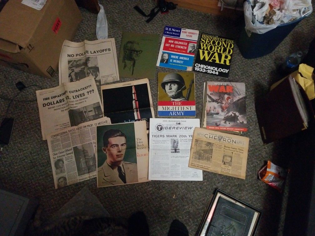 Old Magazines And newspapers 
