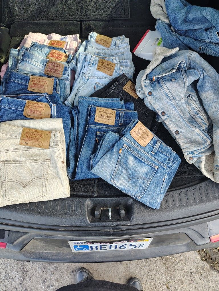 Vintage And Older Levi's Orange Tags And More