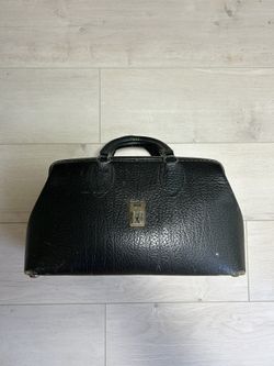 Vintage Leather Doctor Medical Bag