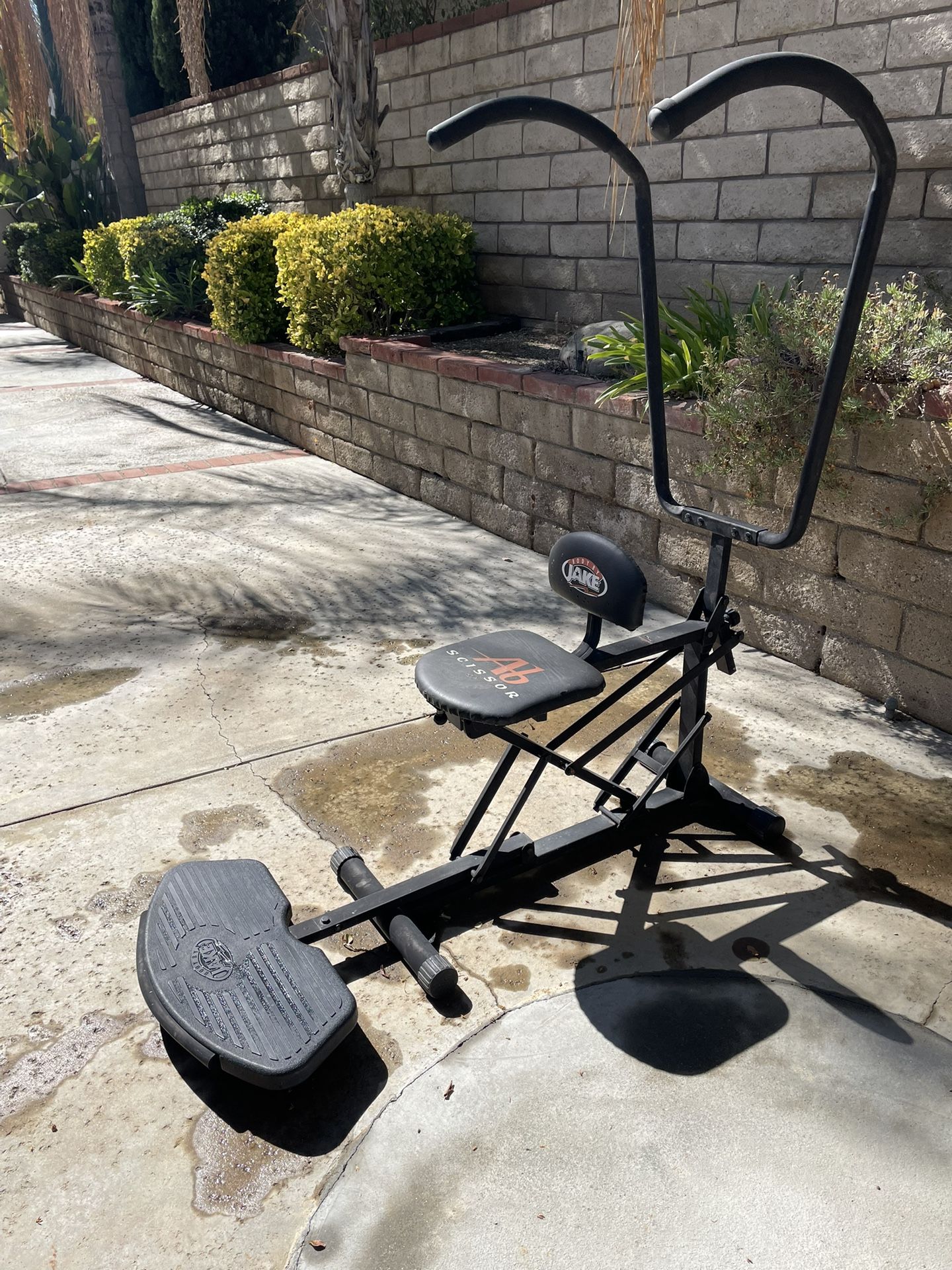 Body by Jake AB SCISSOR Abdominal Core Home Exercise Machine