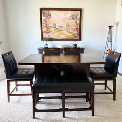 Wood Dining Table And Chairs