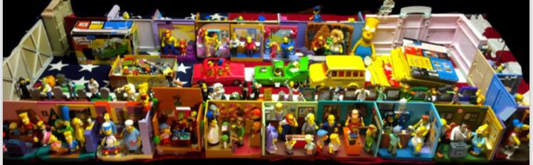 Simpsons world of Springfield interactive environments and figure lot and more toys collectibles