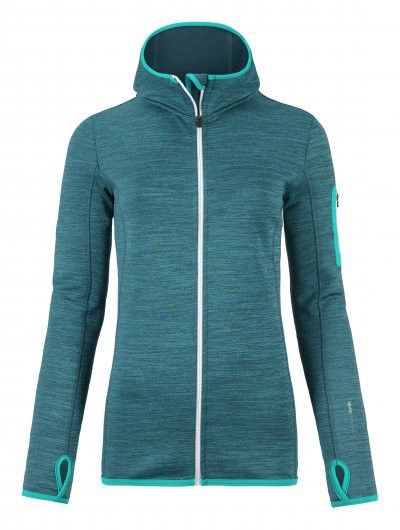 ORTOVOX FLEECE MELANGE HOODY MERINO FLEECE