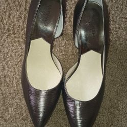 Women's Size 9.5 Metallic High Heels Pick Up In Florence Ky 