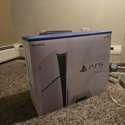 PS5 DISC slim edition brand new