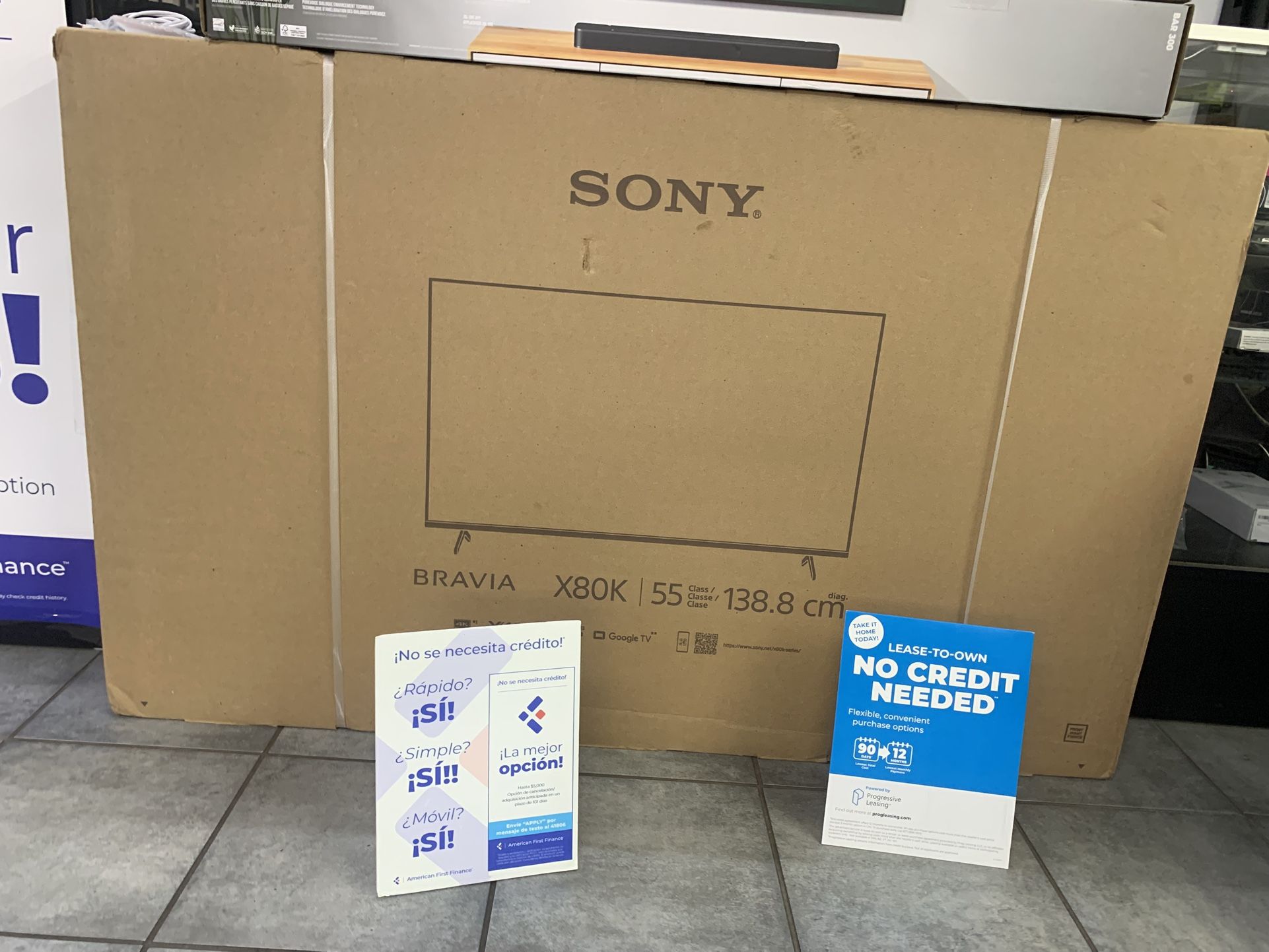 Sony Bravia X80K 55inch Tv