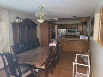 Wood table