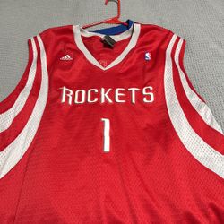 Rockets Nba Addidas Tracy McGrady Jersey 