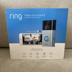 Ring Video Doorbell 2 Wire-Free Video Doorbell