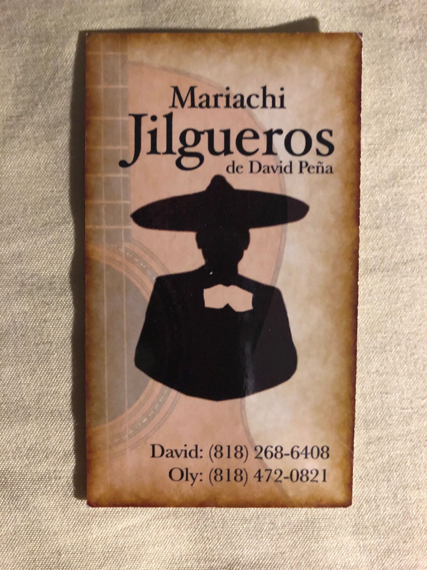 Mariachi Card
