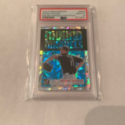 2018 Shohei Ohtani PSA 10 Rookie Mound Marvels Cracked Ice 
