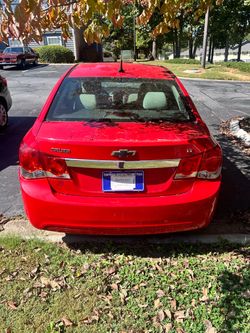 Red Chevy Cruze