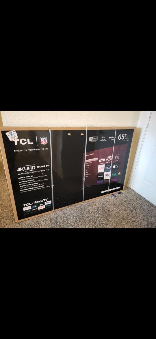 TV 65" TCL New Nuevo 