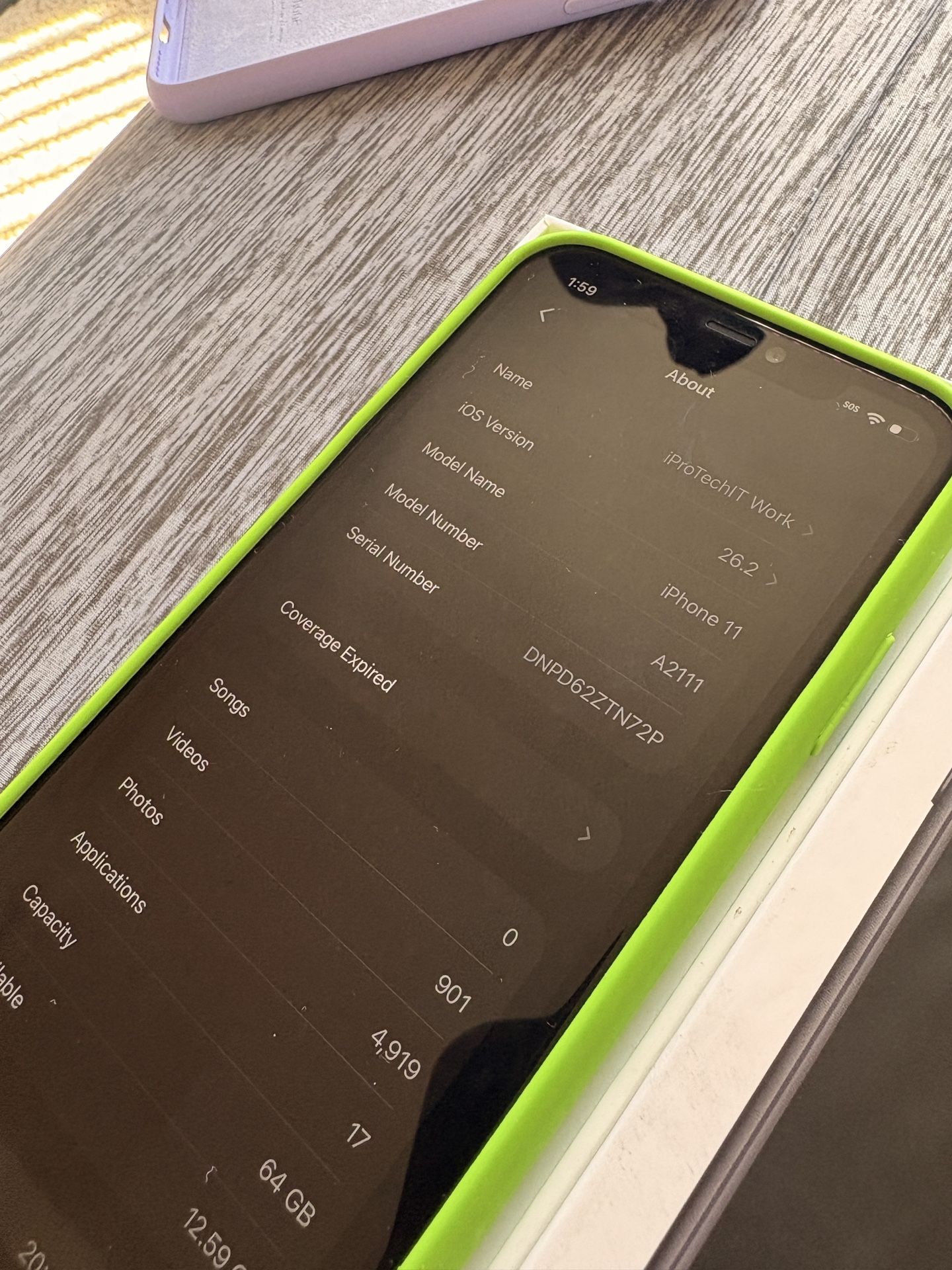 iPhone 11 64gb Like-New Green 