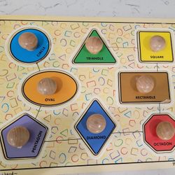 Doug And Melissa Wooden Shape Puzzles