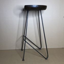 Barstools Flynn Dovetail Solid Wood Seat - Set Of 2