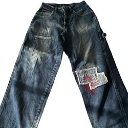 Vtg Y2K Delf USA Skater Jeans 34x34