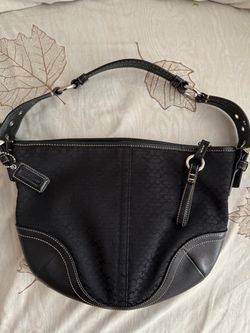 Coach Black Hobo Bag