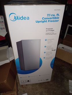 Stand up garage safe freezer