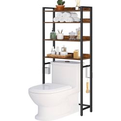 Over The Toilet Shelving Storage Unit