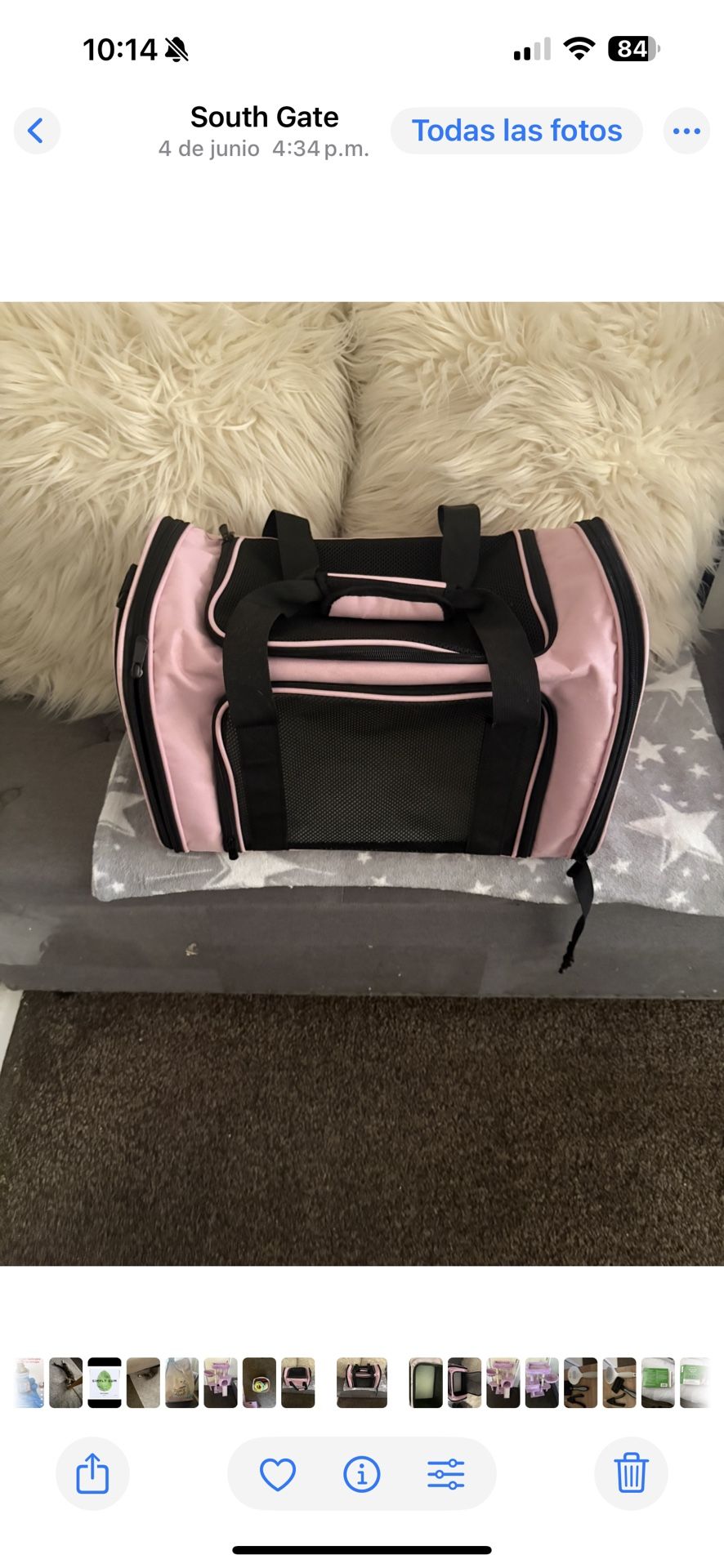 Cosas Para Una Gatita, 5 Ampolletas Para Las Pulgas, Cat Tree, 2 Cepillos, 1 Corta Uñas, Platitos, Y Juguetes