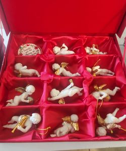 The Franklin Mint Heralding Angels Christmas Ornaments Lot
Lot