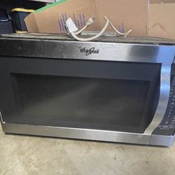 Frree  Whirlpool Range Vent Microwave  Stovetop 