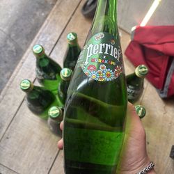 Murakami Perrier Glass Bottle Carbonated Mineral Water
