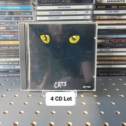 💿 (4) Theatrical/Musical CDs
