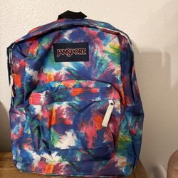 Brand New JanSport Abstract Color Backpack