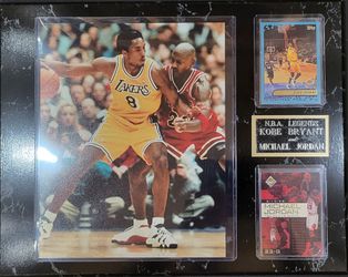 Kobe/Jordan Full-Size Plaque