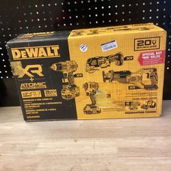 DeWalt 20V Max Power Tool Combo Kit, 6-Tool Cordless Power Tool Set with Battery