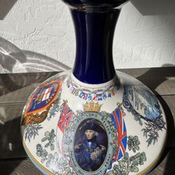 Vintage Pusser’s Rum Admiral Nelson Porcelain Decanter - Wade England