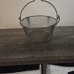 Vintage Oyster Basket