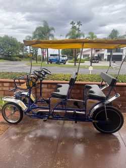 Delfino 4-Seat Surrey Pedal Bike