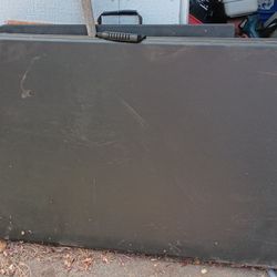 2.5' X 8' Black Folding Table