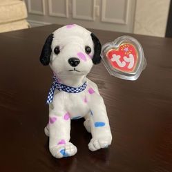 Dizzy the Dog 2001 Ty Beanie Baby in Mint Condition with ear and Tush tags 