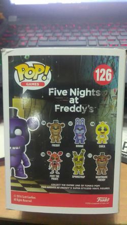 Funko Five Nights At Freddy's Pop! Games Shadow Freddy Vinyl