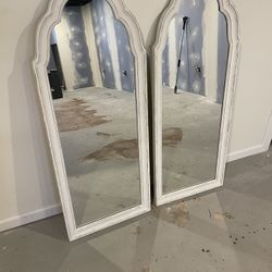 Pair of Arched Wall Mirrors – $75 (Set of 2)