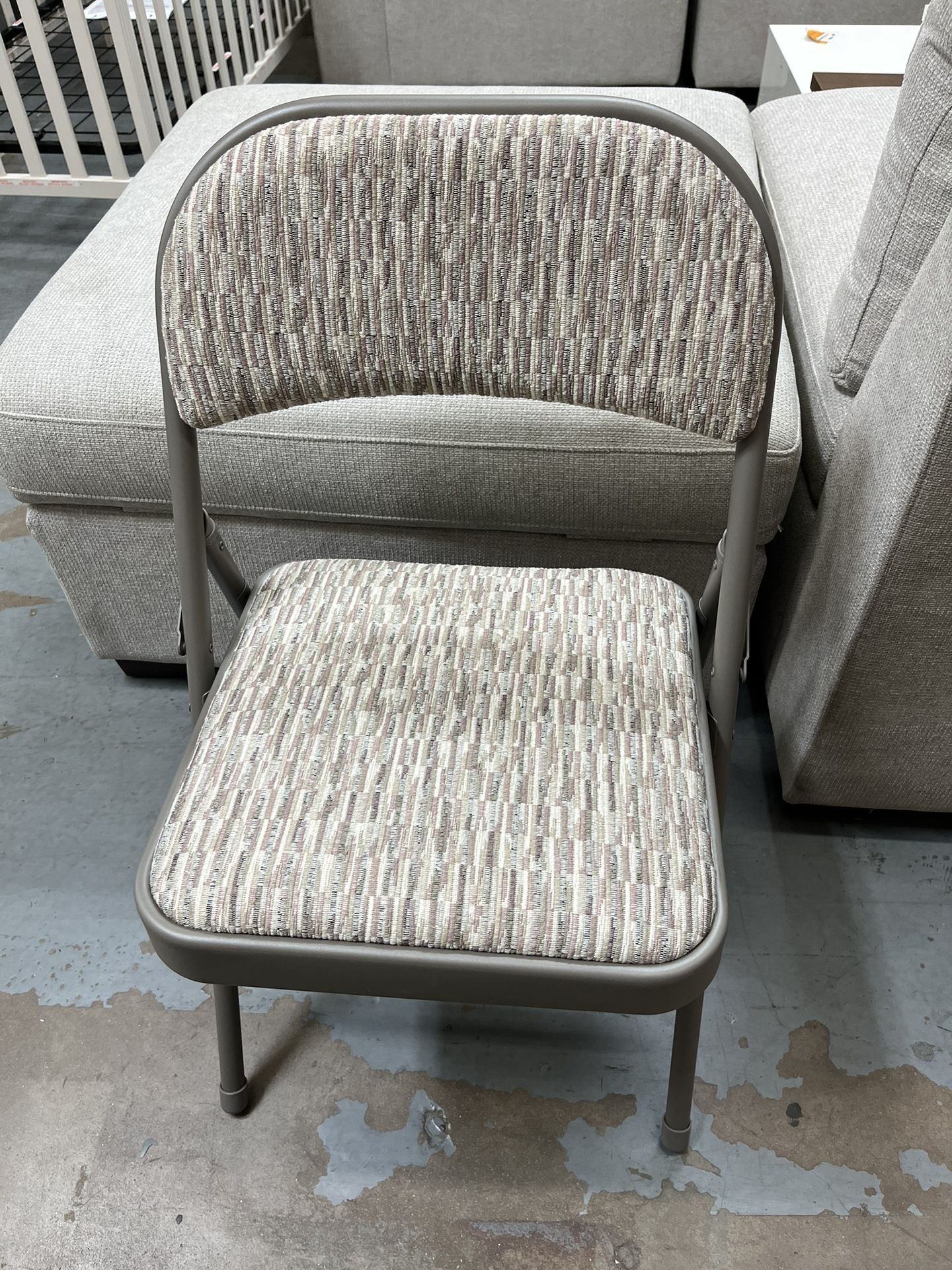 Padded Folding Chairs 4 Pack